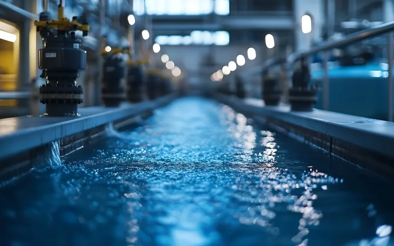 purificação da água